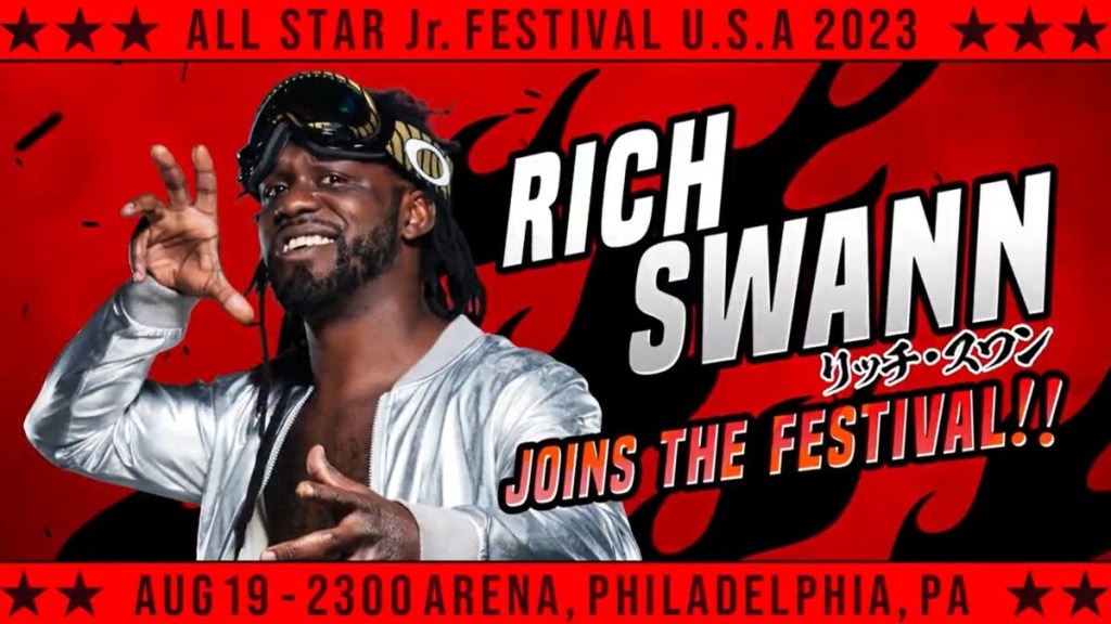 Rich Swann NJPW All Star Junior Festival