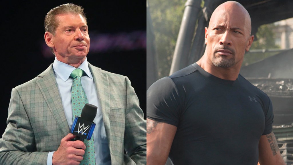 the rock vince mcmahon