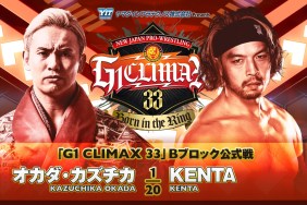 Kazuchika Okada KENTA NJPW G1 Climax 33