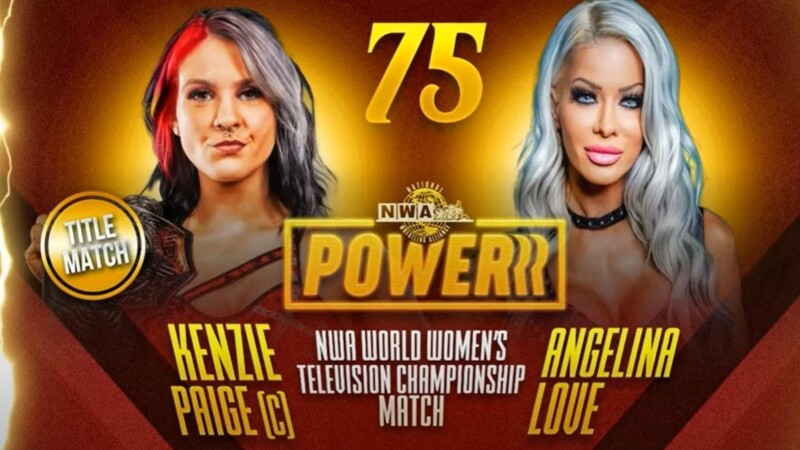 NWA Powerrr Kenzie Paige Angelina Love