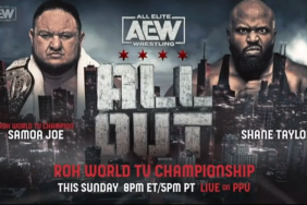 Samoa Joe Shane Taylor AEW All Out