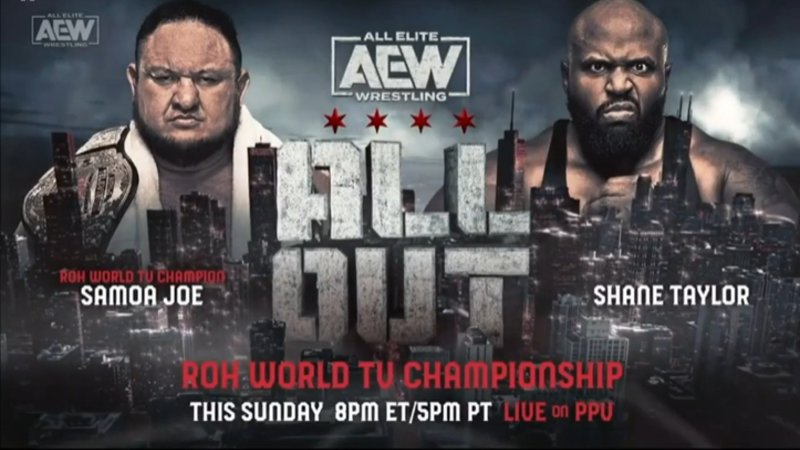 Samoa Joe Shane Taylor AEW All Out