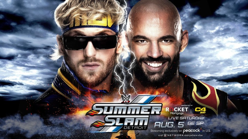 WWE SummerSlam Ricochet Logan Paul