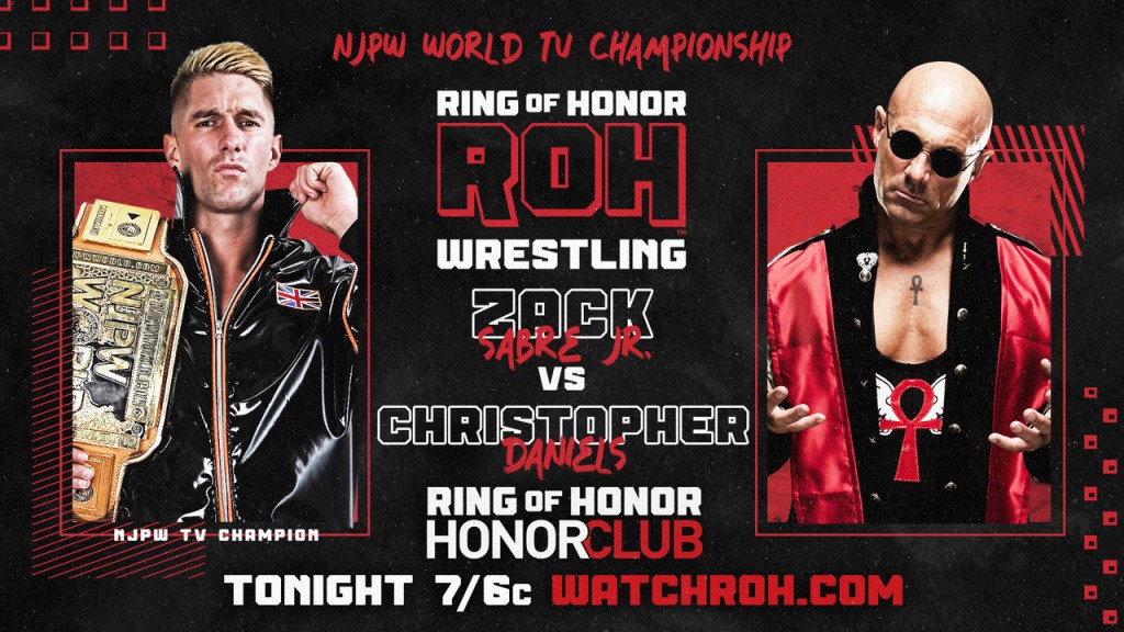 Ring of Honor Christopher Daniels Zack Sabre Jr.