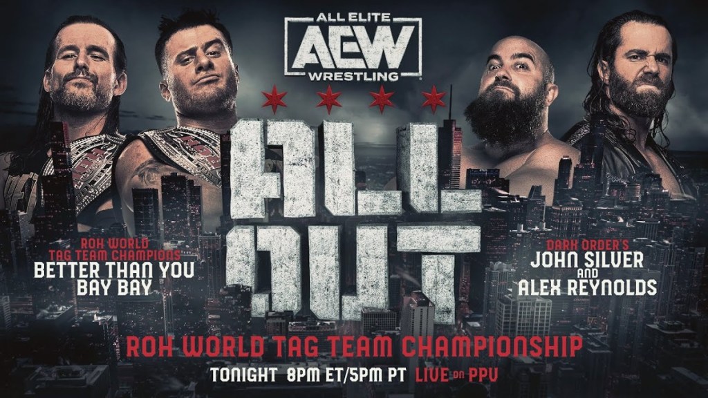 AEW All Out MJF Adam Cole Dark Order