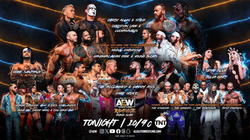 AEW Rampage: Grand Slam Results (9/22/23): AEW Trios Title Match & More