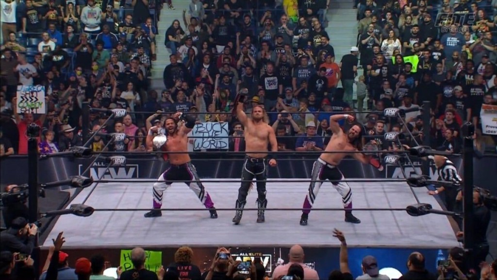 Hangman Adam Page The Young Bucks AEW Rampage