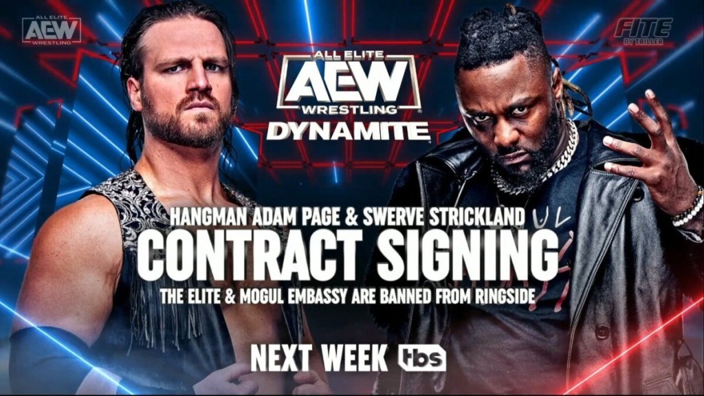 Hangman Page Swerve Strickland AEW Dynamite