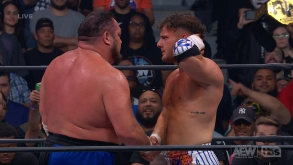 MJF Samoa Joe AEW Dynamite Grand Slam