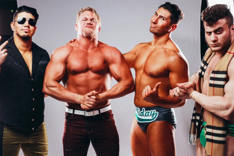 MLW The Dynasty Richard Holliday Alex Hammerstone MJF Gino Medina