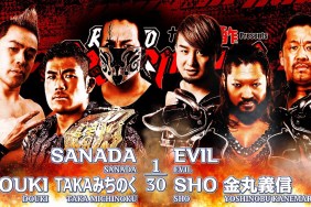 NJPW Road To Destruction SANADA EVIL