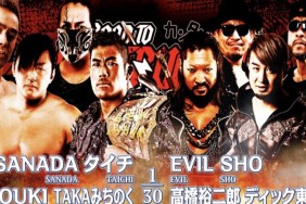 NJPW Road To Destruction SANADA