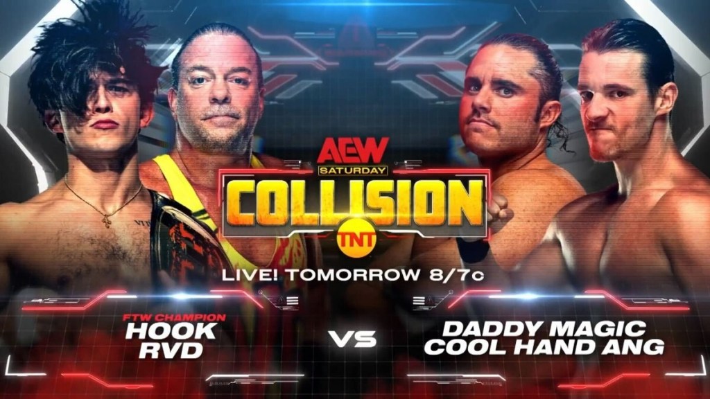 Rob Van Dam HOOK AEW Collision