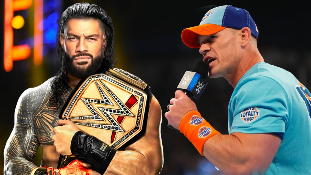 john cena roman reigns