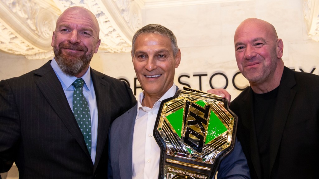 Triple H Dana White Ari Emanuel