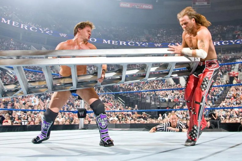 wwe no mercy 2008 chris jericho shawn michaels