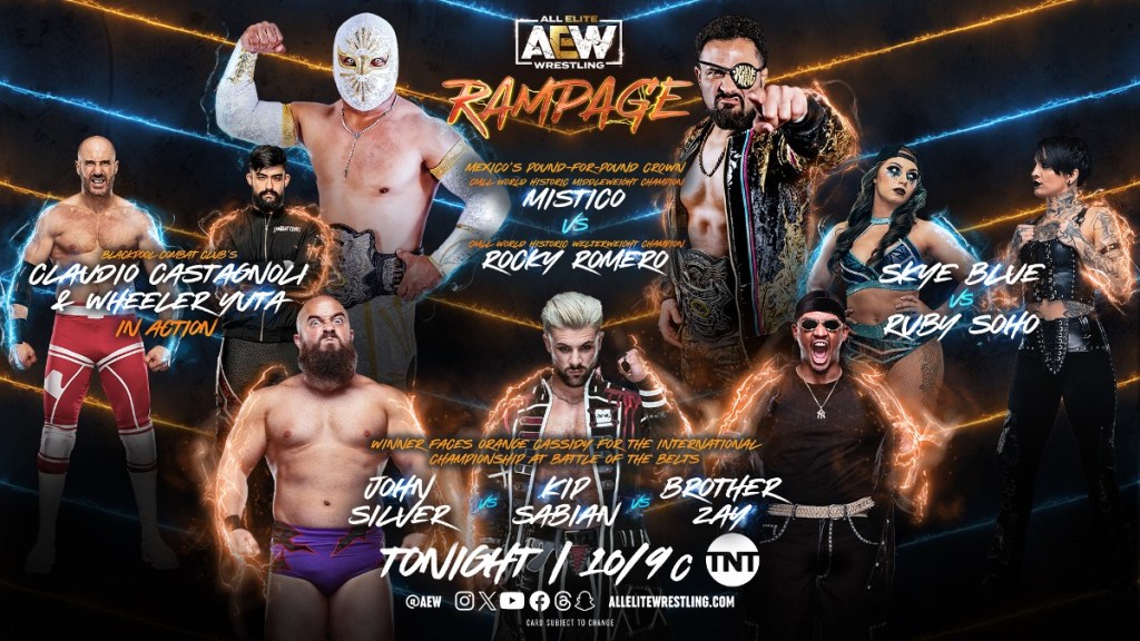 AEW Rampage Results (10/20/23): Mistico vs. Rocky Romero