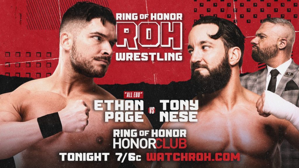 Ring of Honor Ethan Page Tony Nese