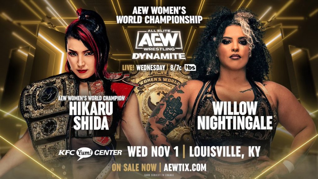 Hikaru Shida vs. Willow Nightingale AEW Dynamite