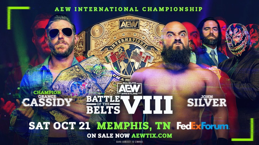 John Silver AEW Battle Of The Belts