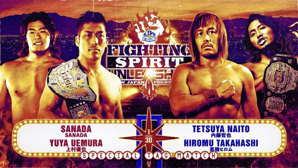 NJPW Fighting Spirit Unleashed Sanada Tetsuya Naito