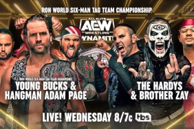 Young Bucks Hangman Adam Page The Hardys Brother Zay AEW Dynamite