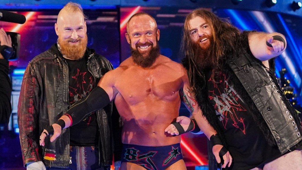 sanity wwe eric young big damo alexander wolfe