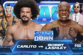 Carlito Bobby Lashley WWE SmackDown