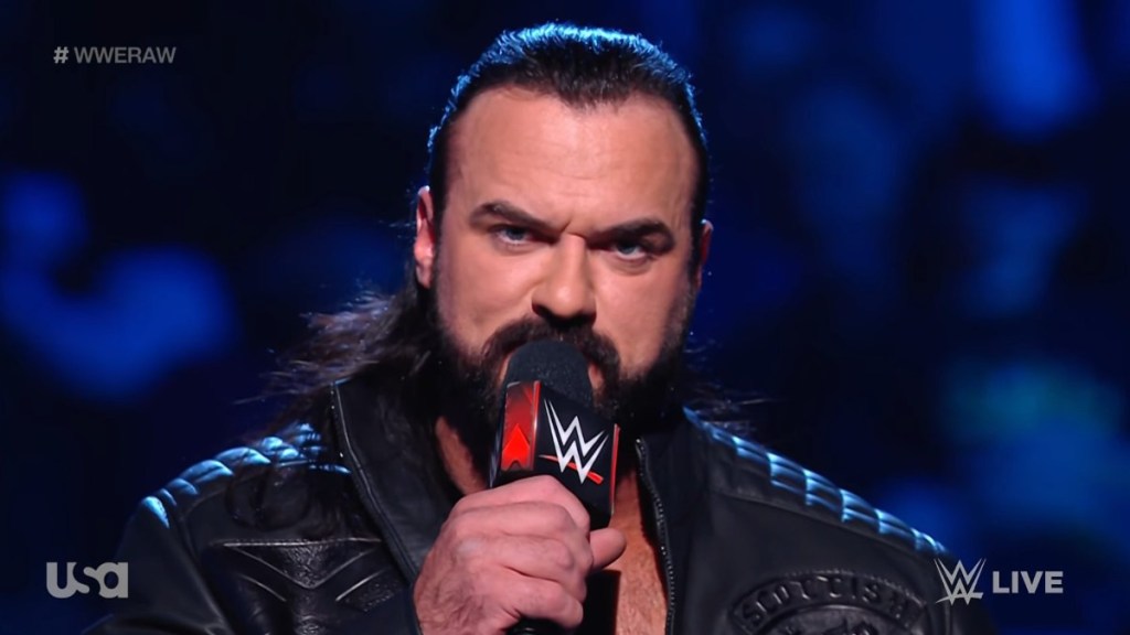 Drew McIntyre WWE RAW