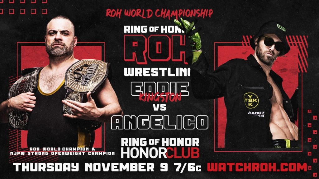 Eddie Kingston Angelico ROH