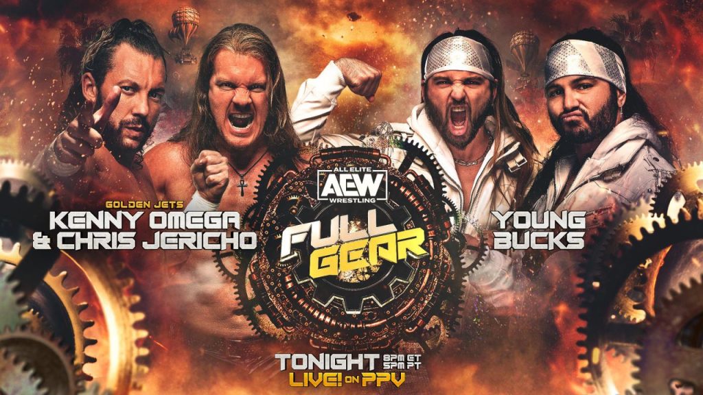 AEW Full Gear Young Bucks Golden Jets