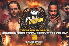 AEW Full Gear Hangman Page Swerve Strickland