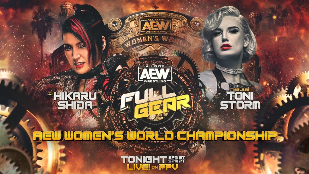 AEW Full Gear Hikaru Shida Toni Storm