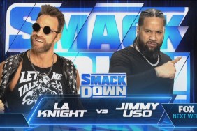 LA Knight Jimmy Uso WWE SmackDown