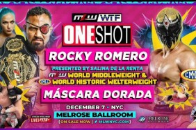 MLW One-Shot Rocky Romero Mascara Dorada