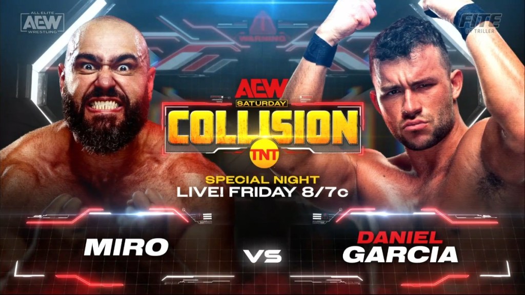 Miro Daniel Garcia AEW Collision