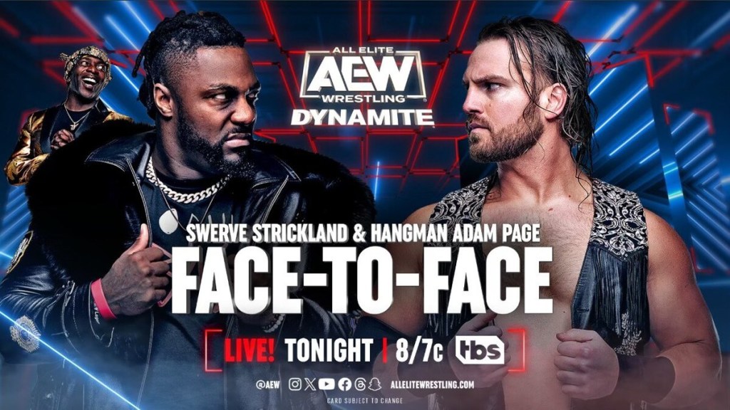 Swerve Strickland Hangman Page AEW Dynamite