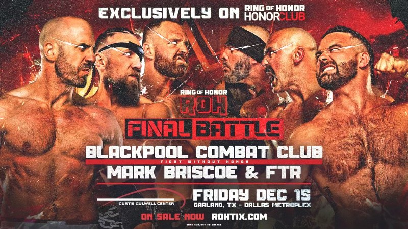 Blackpool Combat Club FTR Mark Briscoe ROH Final Battle