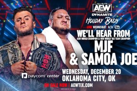 MJF Samoa Joe AEW Dynamite