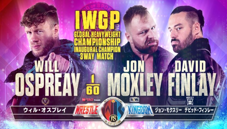 NJPW Wrestle Kingdom 18 Will Ospreay Jon Moxley