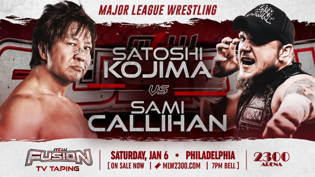 Sami Callihan Satoshi Kojima MLW