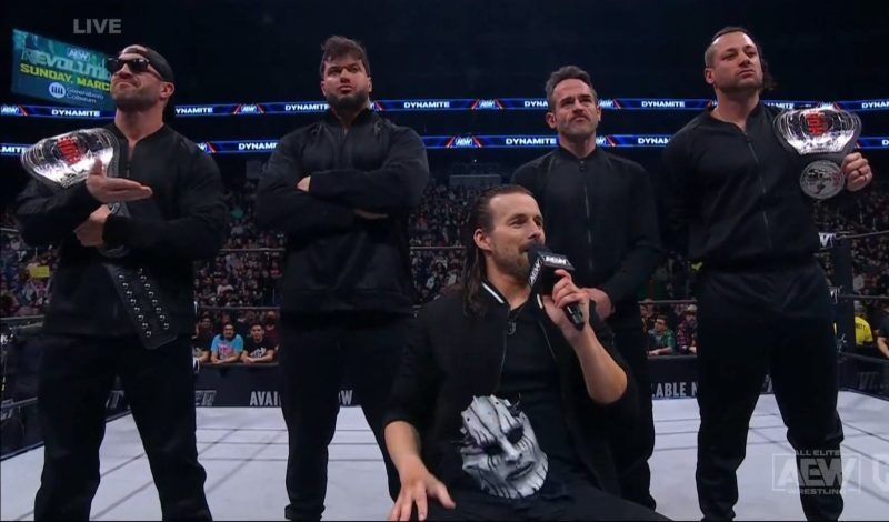 The Undisputed Kingdom Adam Cole AEW Dynamite