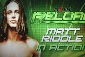 Matt Riddle MLW Reload