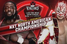 Oba Femi Dragon Lee WWE NXT Vengeance Day