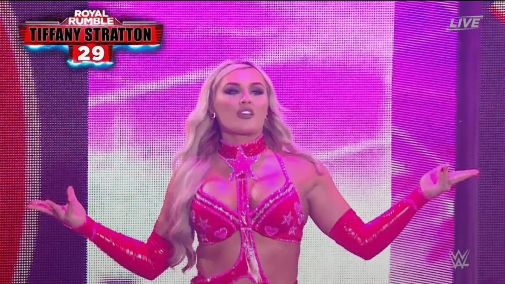 Tiffany Stratton WWE Royal Rumble