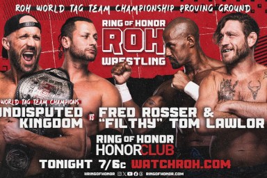 Undisputed Kingdom Fred Rosser Tom Lawlor ROH