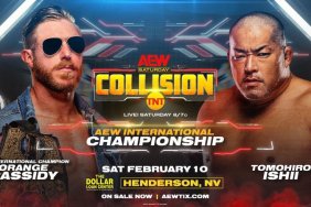 AEW Collision Orange Cassidy Tomohiro Ishii