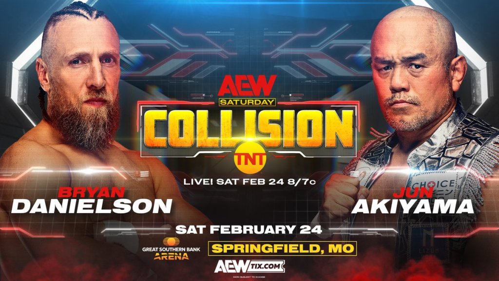 AEW Collision Bryan Danielson Jun Akiyama