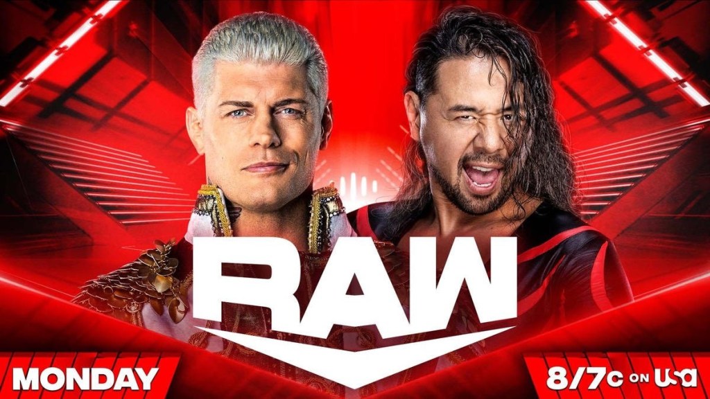 Cody Rhodes Shinsuke Nakamura WWE RAW