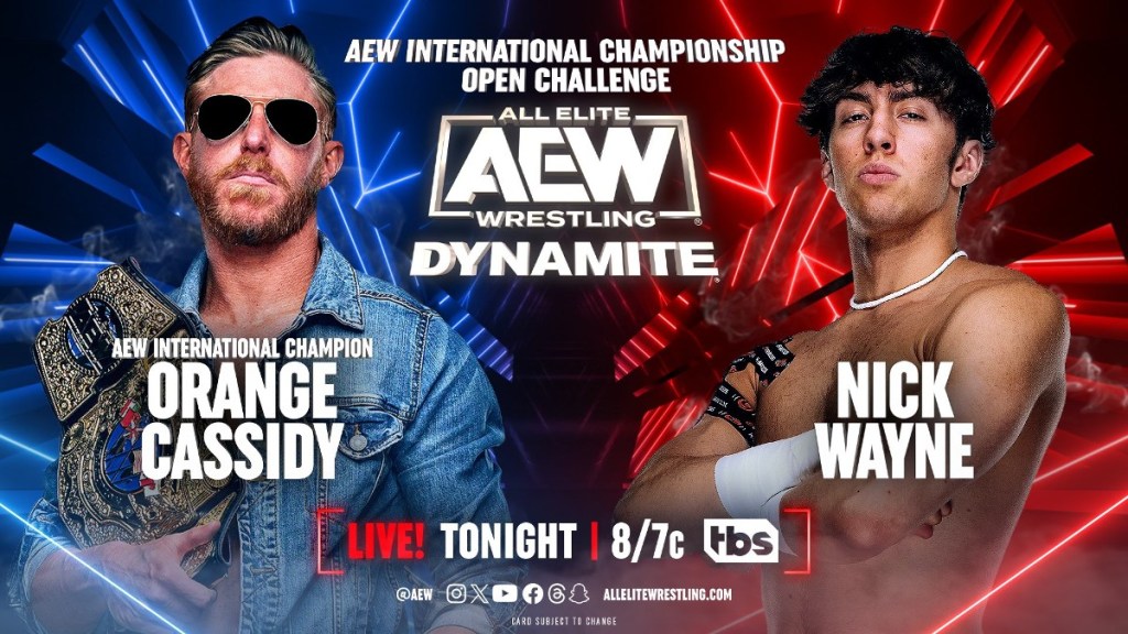 Orange Cassidy Nick Wayne AEW Dynamite